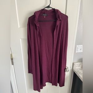 Hooded Duster Cardigan